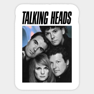 Vintage Talking Heads Sticker